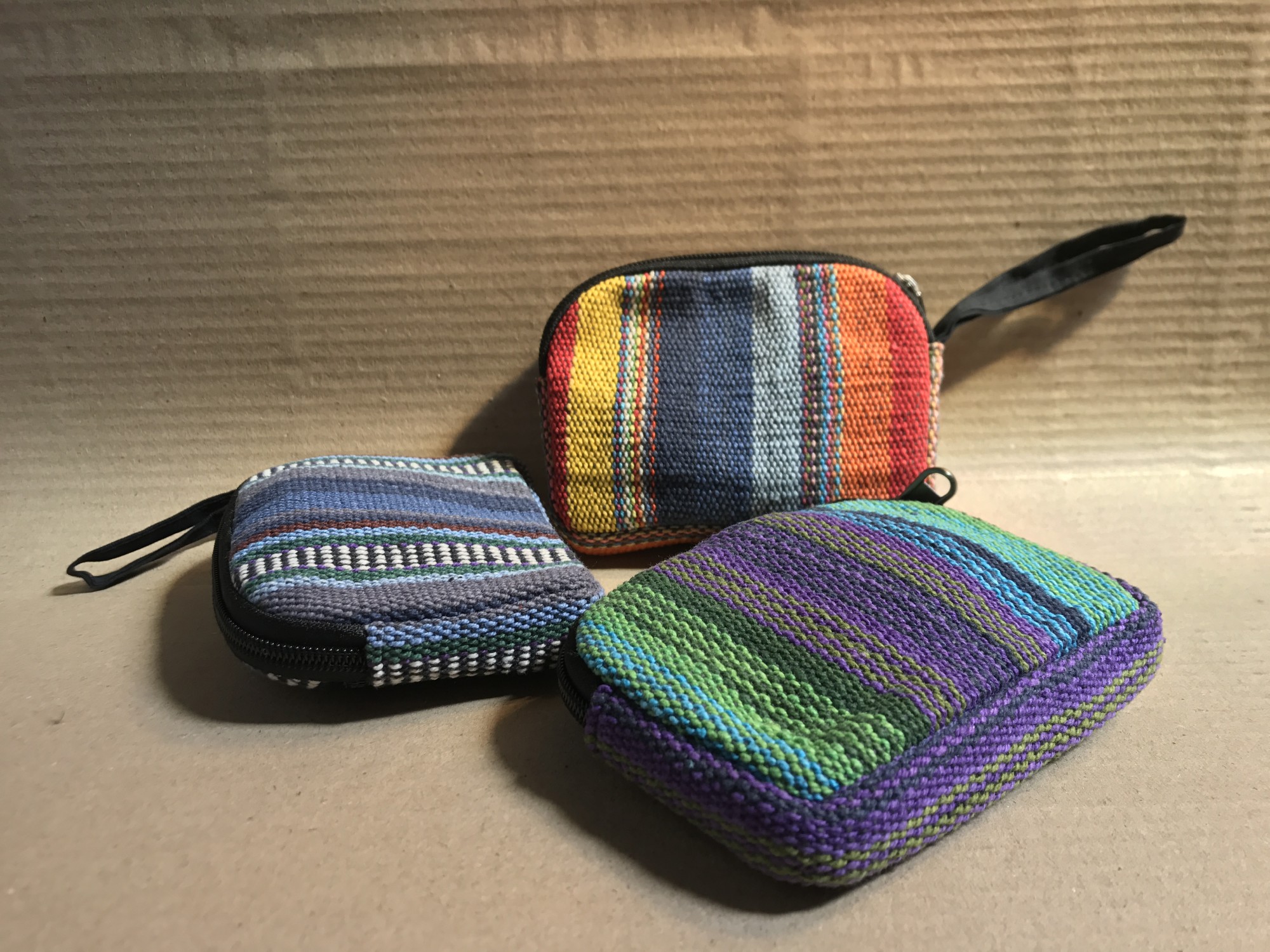 Zipper-Etui Nepalstyle, grün, lila, blau, H 10 cm, B 13 cm günstig bestellen