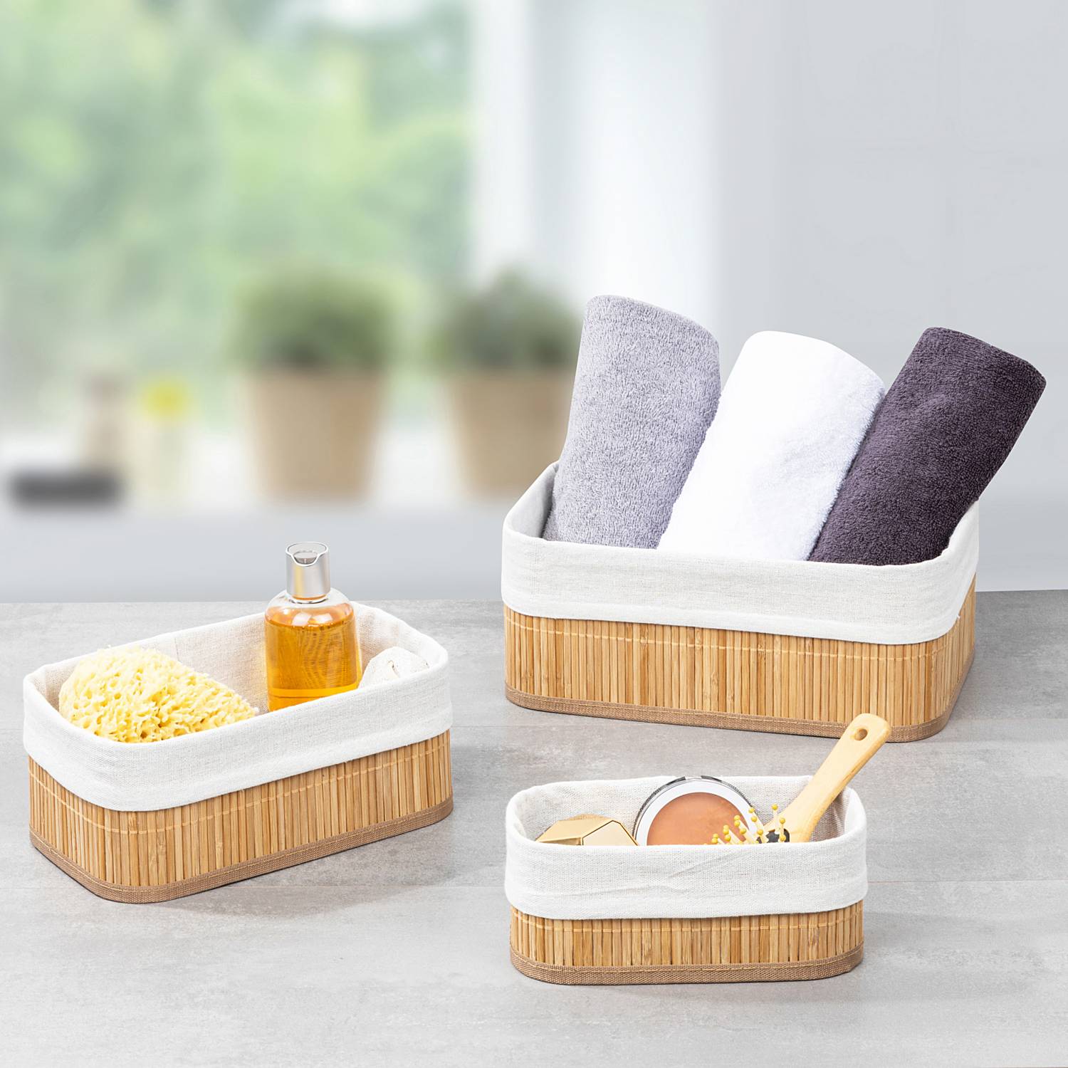 Aufbewahrungsbox im 3er-Set