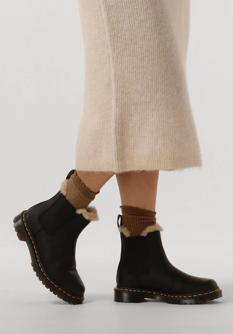 DR MARTENS zwarte dr martens enkelboots 2976 leonore