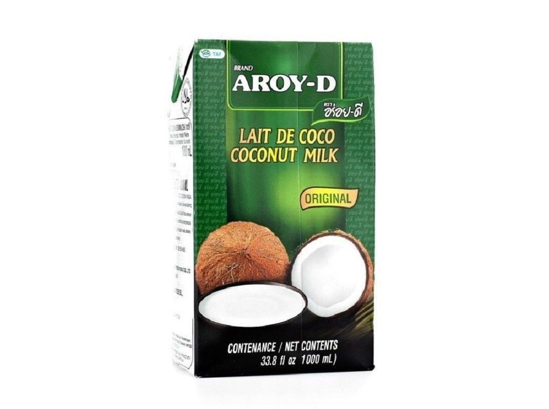 LEITE DE COCO AROY-D UHT 100% 1L