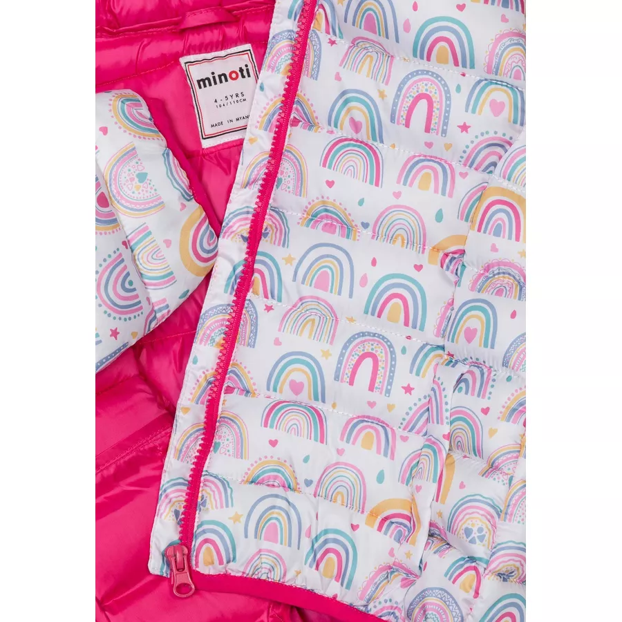 MINOTI Steppjacke mit Stehkragen Cremeweiß