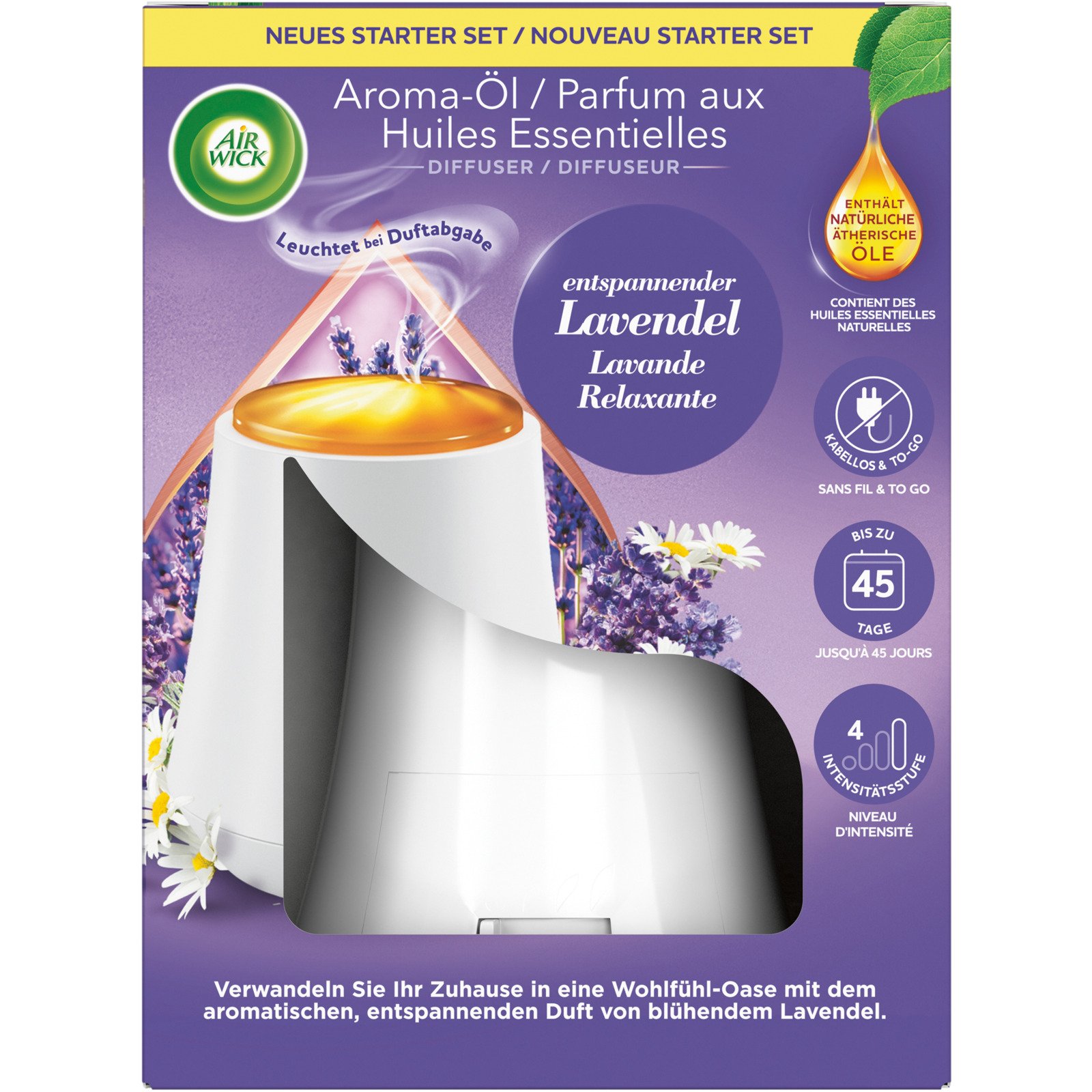 Air Wick Aroma-Öl Diffuser Entspannender Lavendel