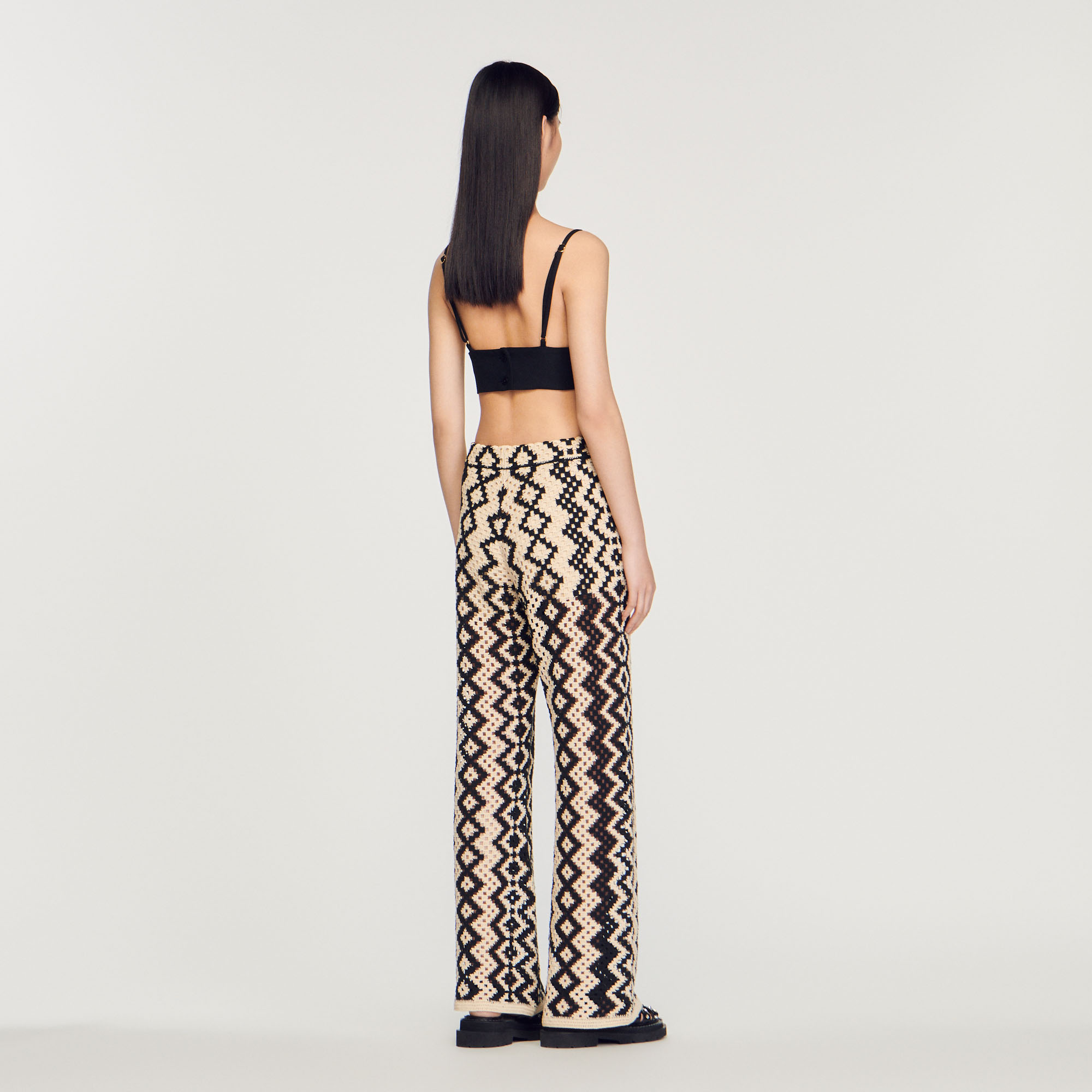 Pantalon en maille