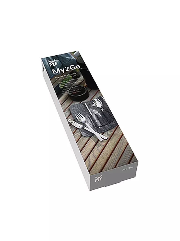 WMF My2Go Besteck-Set 8tlg silber