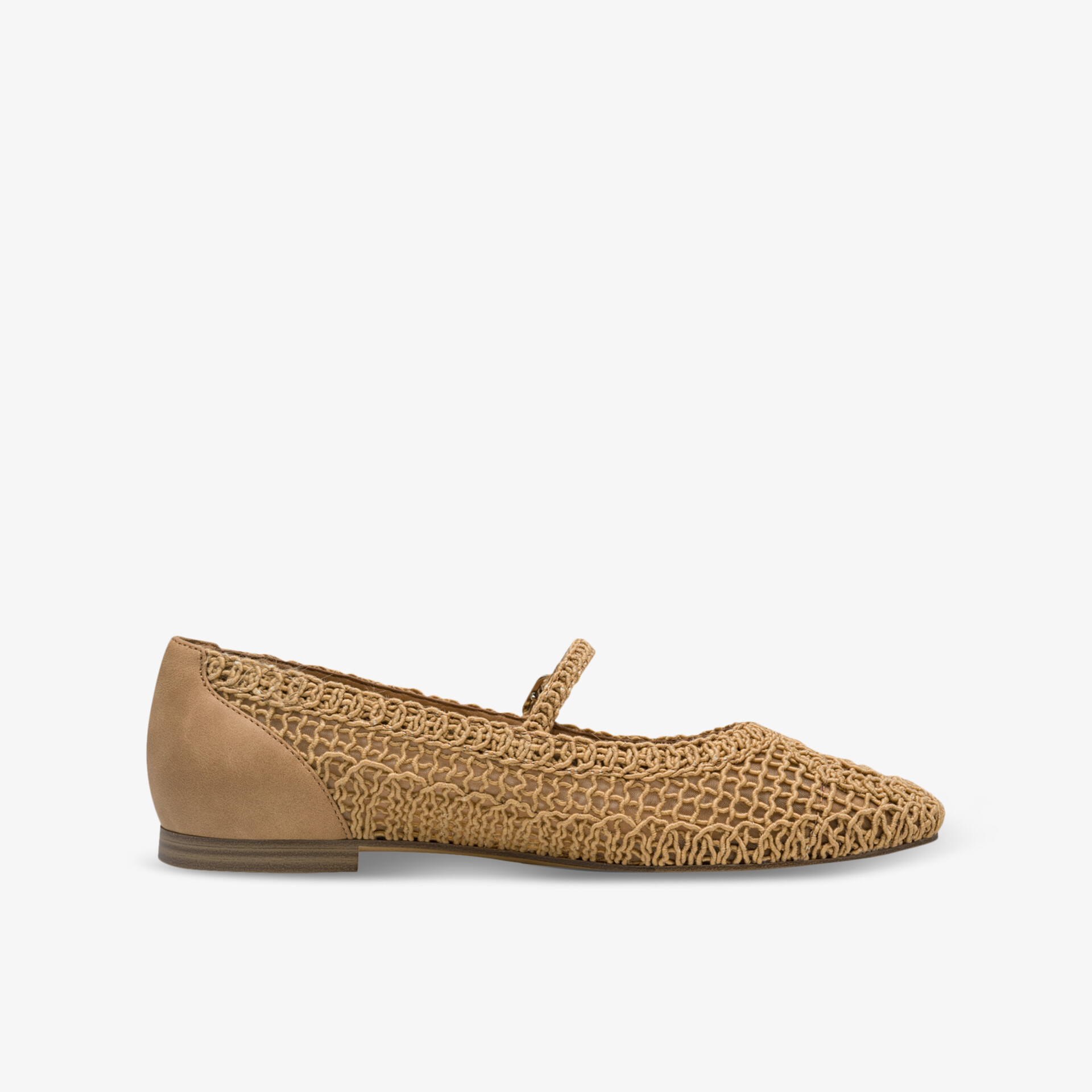 Tamaris Damen Ballerinas beige