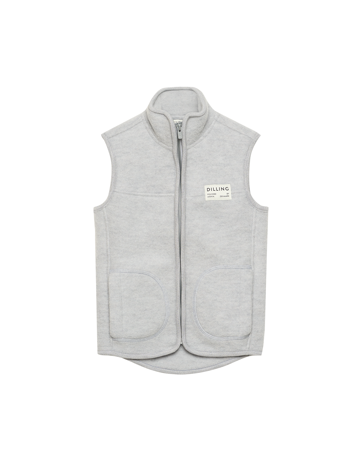 Fleecebodywarmer van merinowol voor kinderen