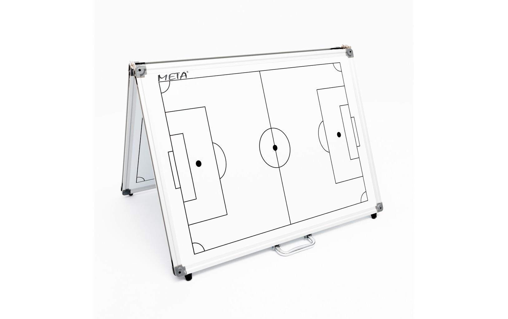 Magnetische Taktiktafel und Zubehör Weiss<br>Fussball-Tafel