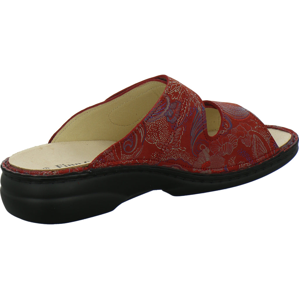 Finn Comfort Pantoletten Damen Rot