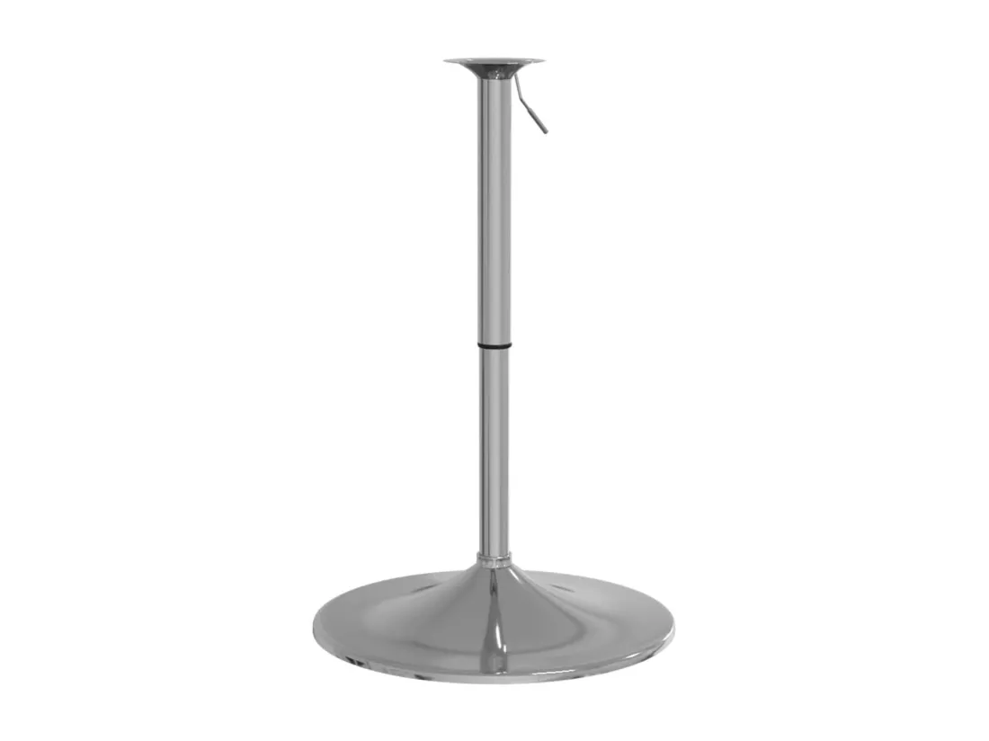 Table de bar Ø60x89,5 cm bois massif de chêne
