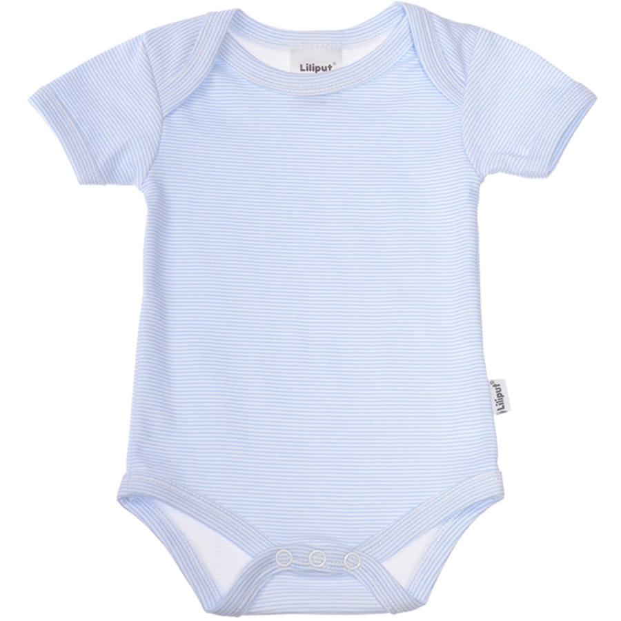 Liliput 3er-Pack Kurzarmbody weiß und grau
