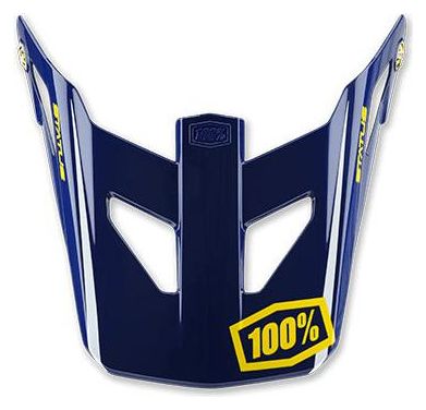 Visière de rechange pour Casque 100% Status - Midnight Meteor