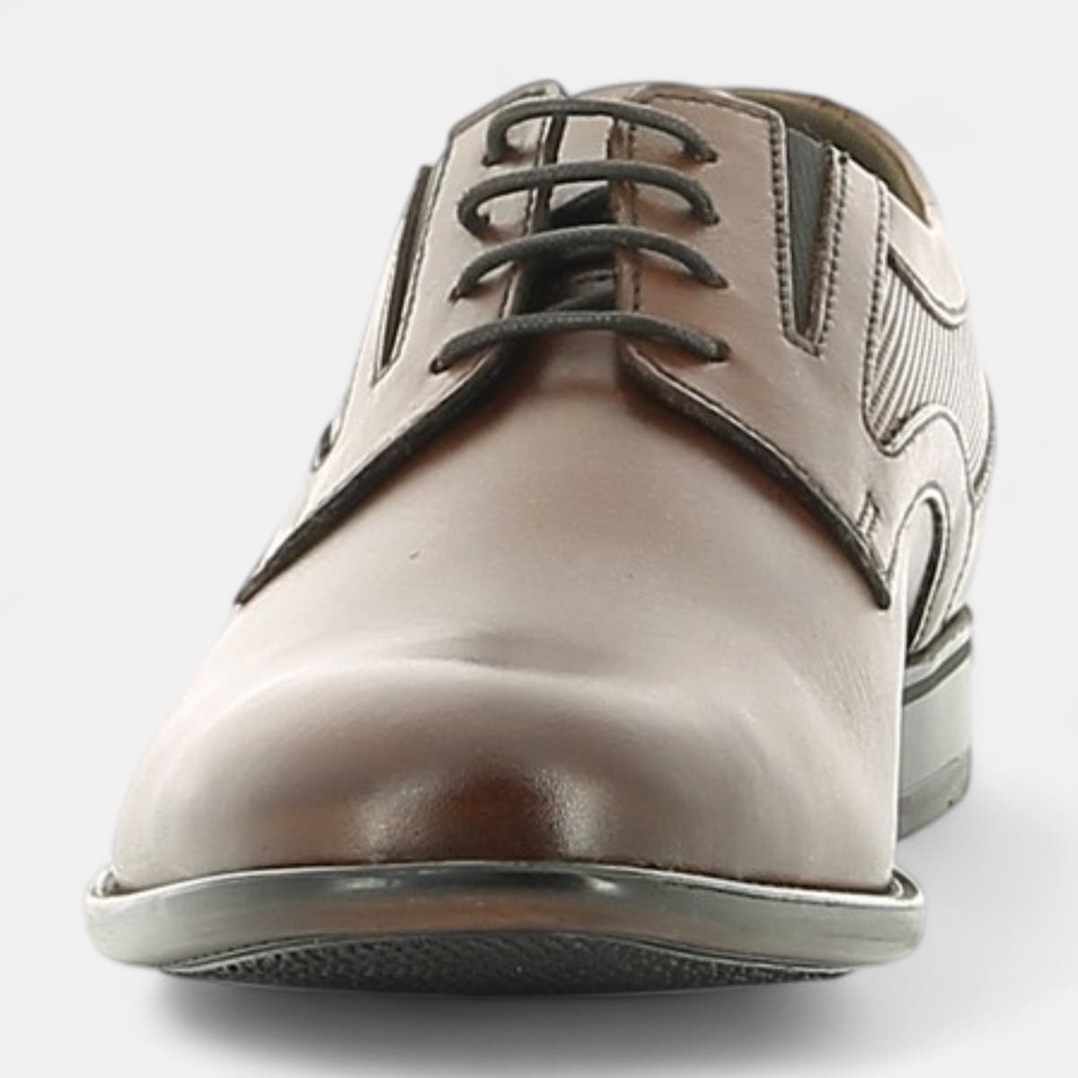 Derbies Homme en cuir marron