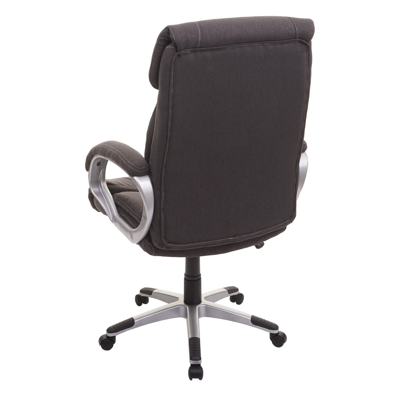 Bürostuhl MCW-A71, Chefsessel Drehstuhl Schreibtischstuhl, Stoff/Textil, MVG ~ dunkelgrau