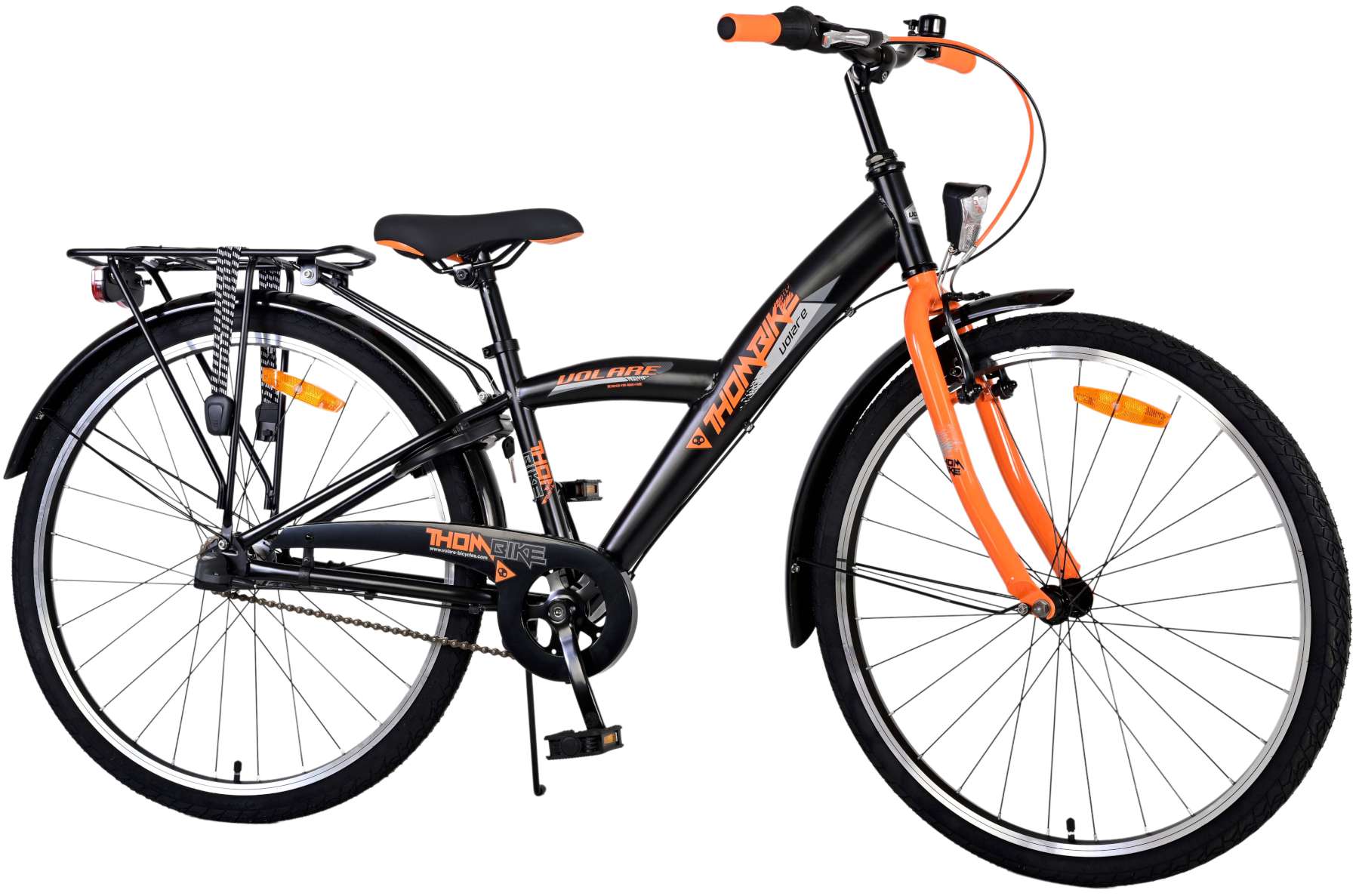 TPFSports Thombike Kinderfahrrad - Jungen - 26 Zoll - Rücktritt + Handbremse - 3 Gänge - Blau