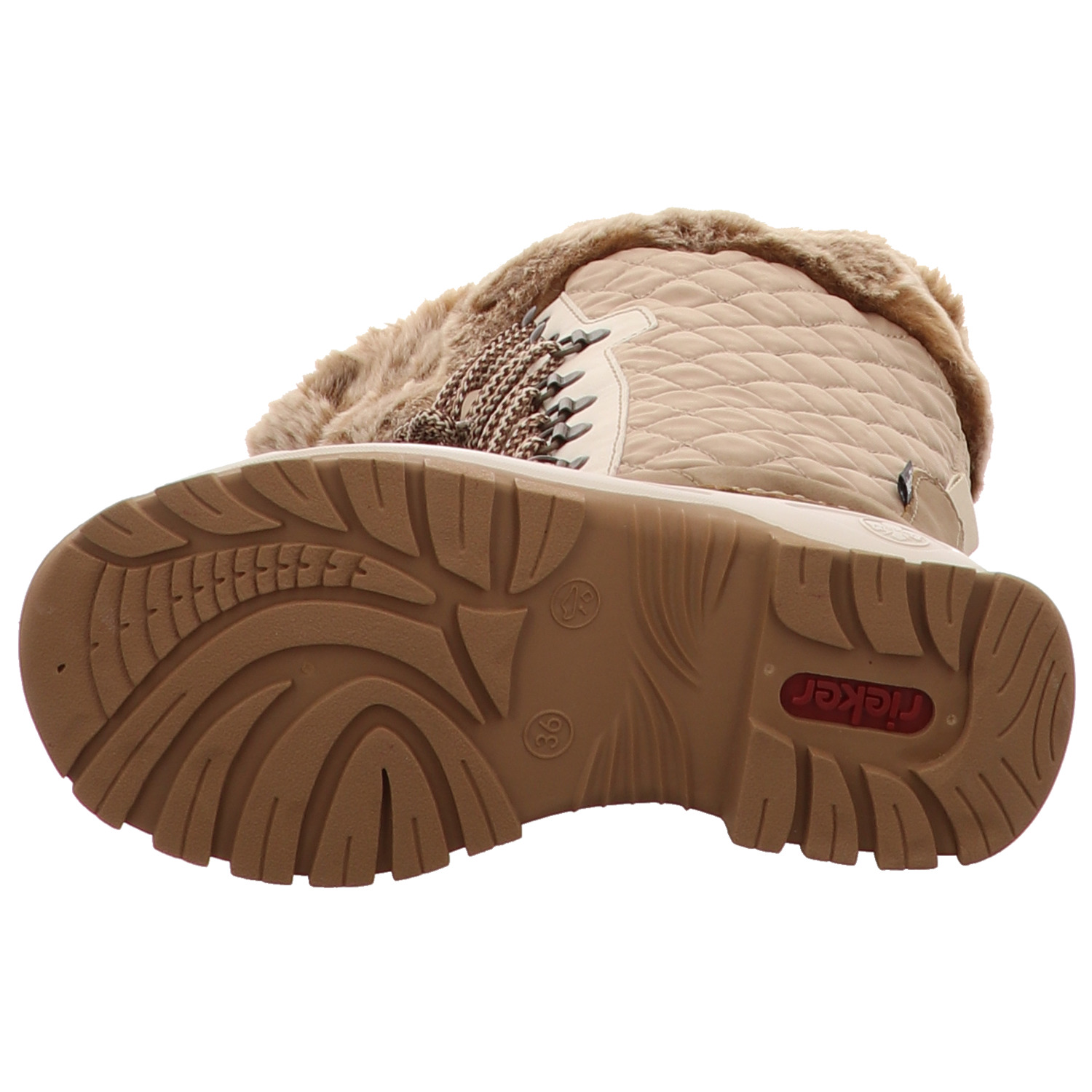 Rieker Stiefel beige