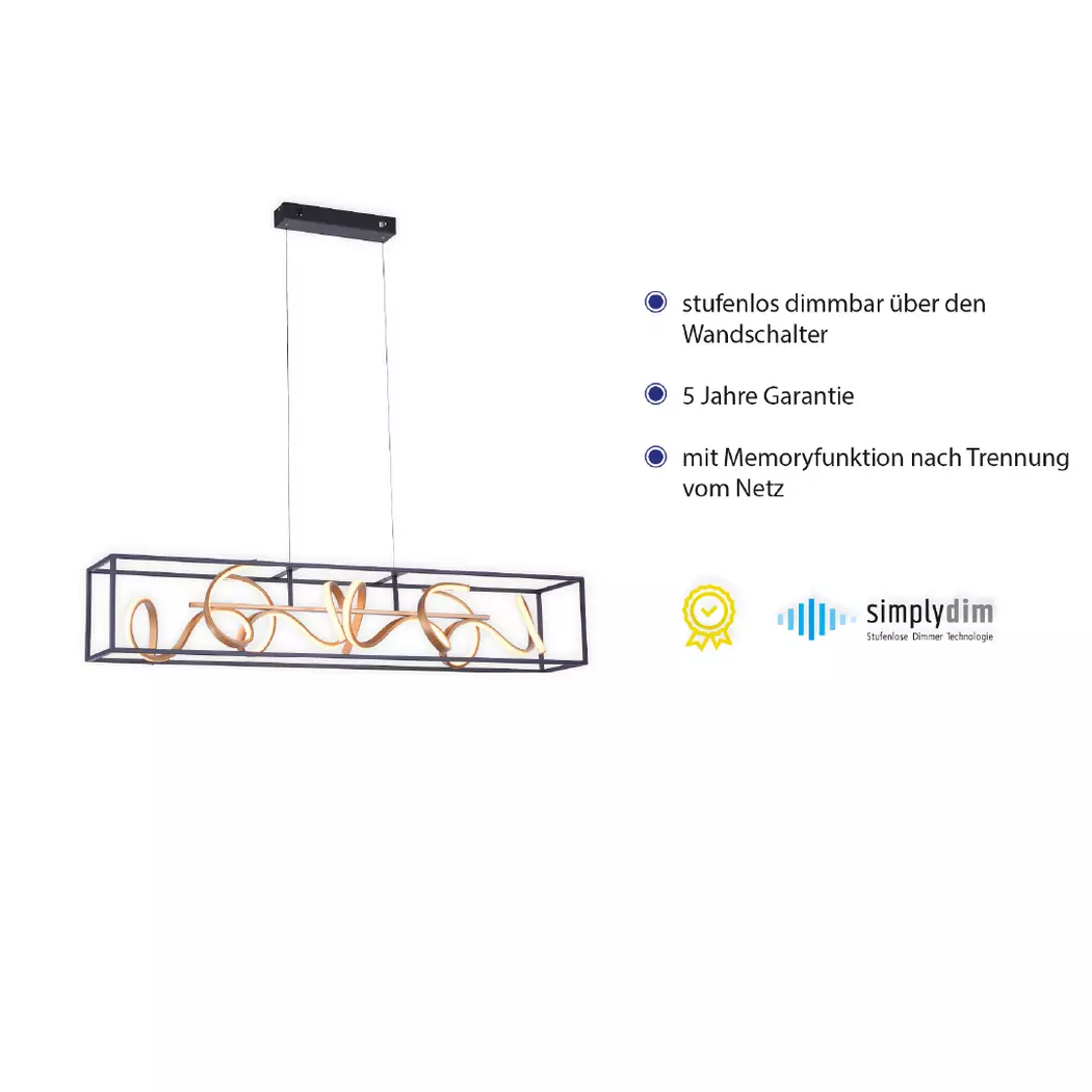 LED-Pendelleuchte Selina