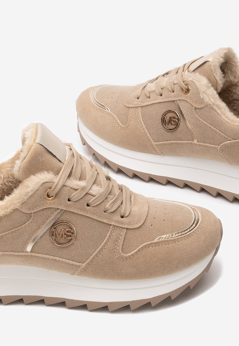 Baskets d'hiver pour femmes kaki Carris