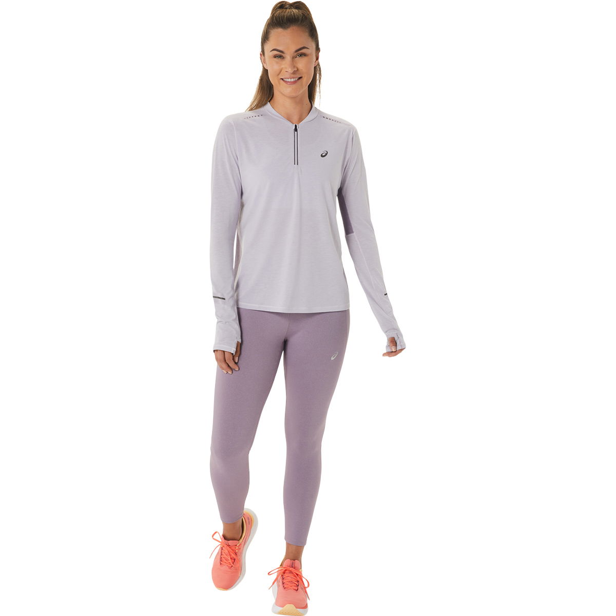Asics Metarun 1/2 Zip Løbetrøje Dame