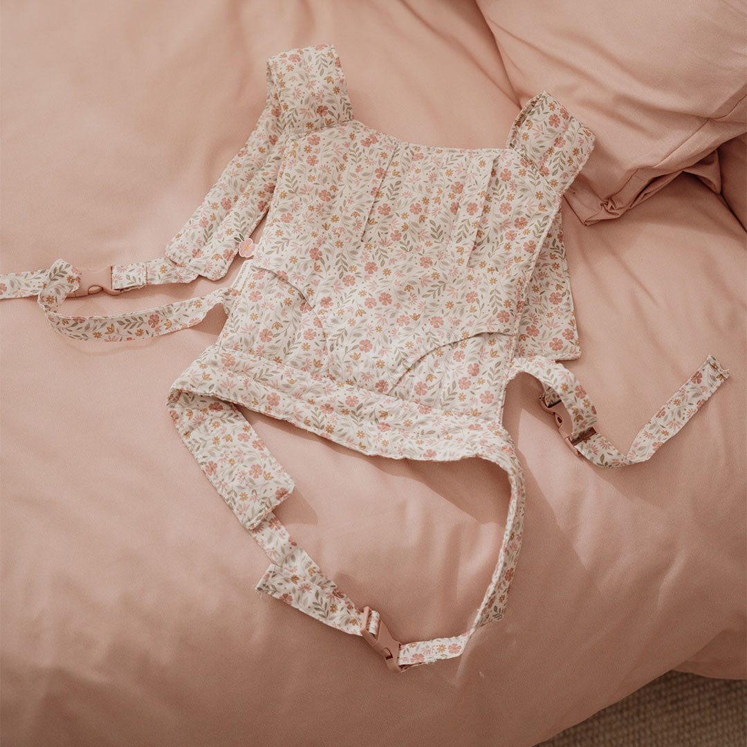 little dutch poppendraagzak - soft flowers