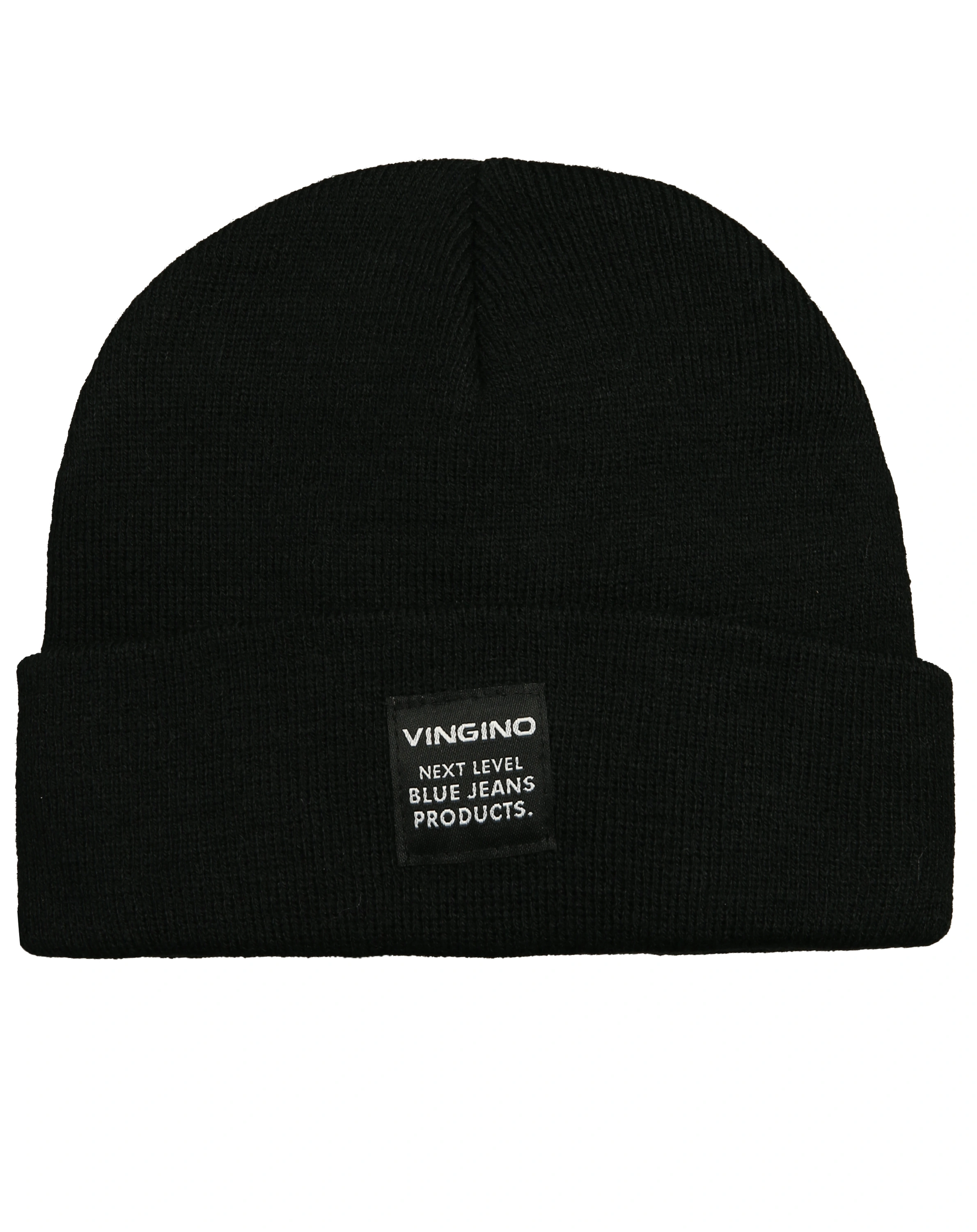 Strickmütze BEANIE in deep black