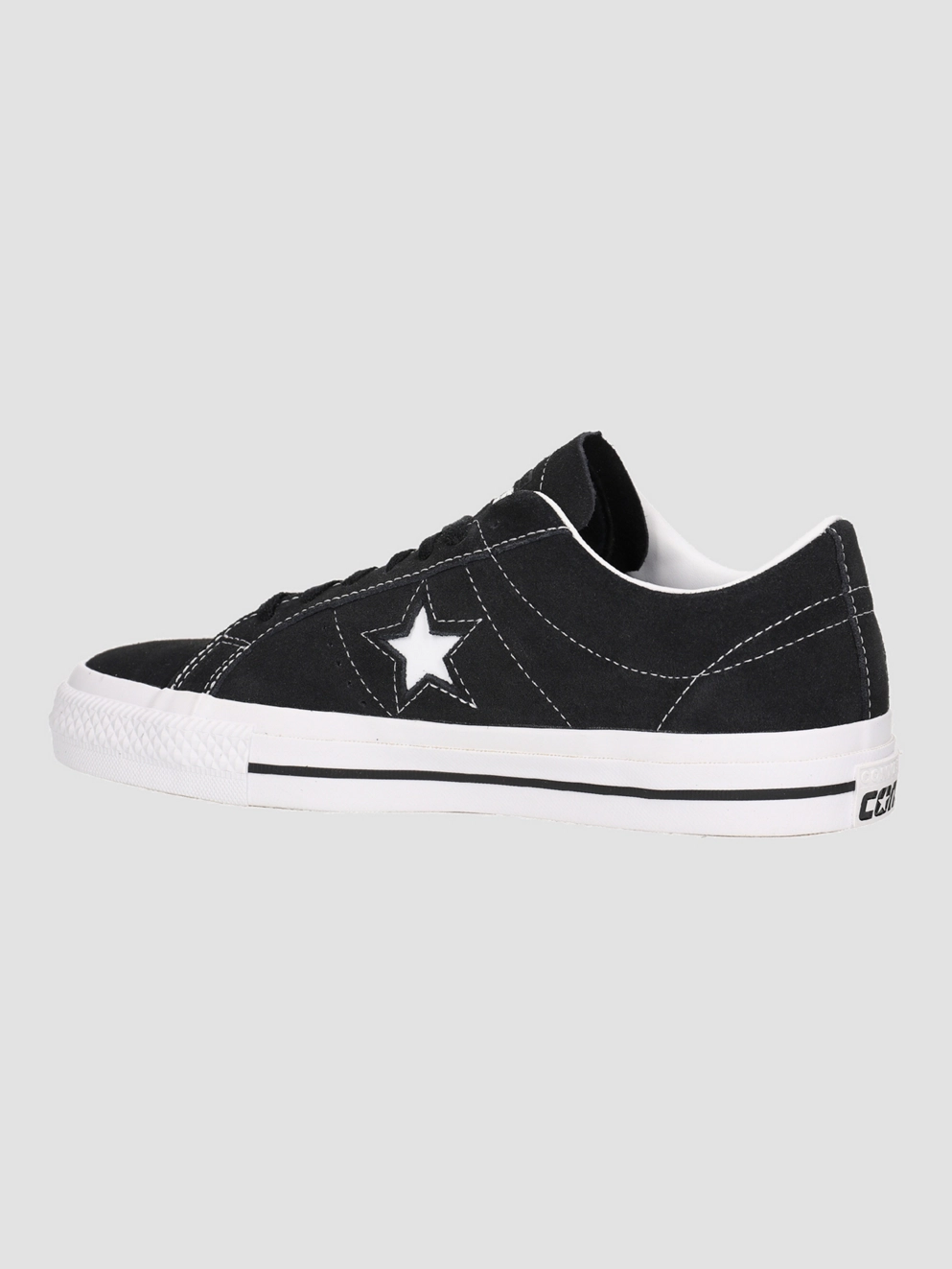 Converse One Star Pro Skate Shoes black/black/white