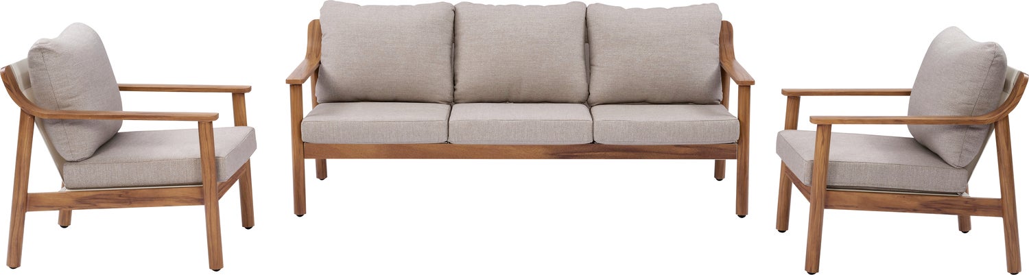 Intratuin 5-zits loungeset Nora naturel