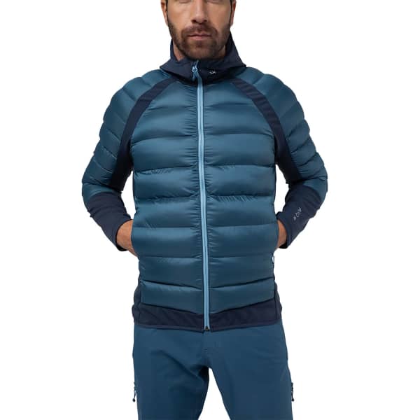 Doudoune ski de randonnée AYAQ BALTORO INSULATION JKT M BLUE SLATE