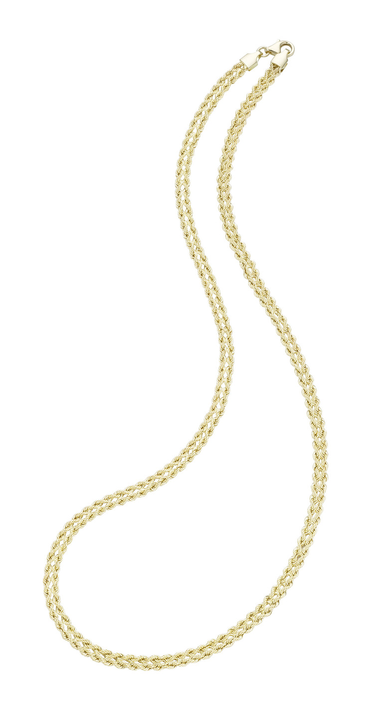 Kordelketten-Garnitur aus Gold 585/- fein