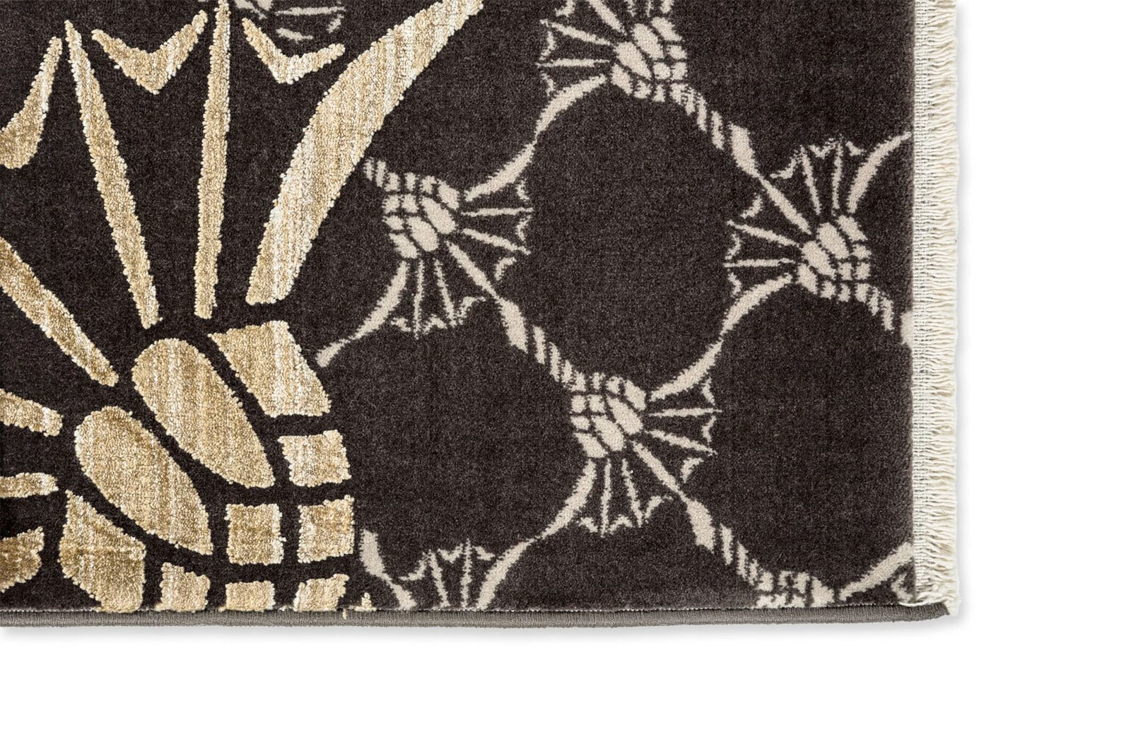 JOOP! Teppich CORNFLOWER DOUBLE 200 x 300 cm anthrazit
