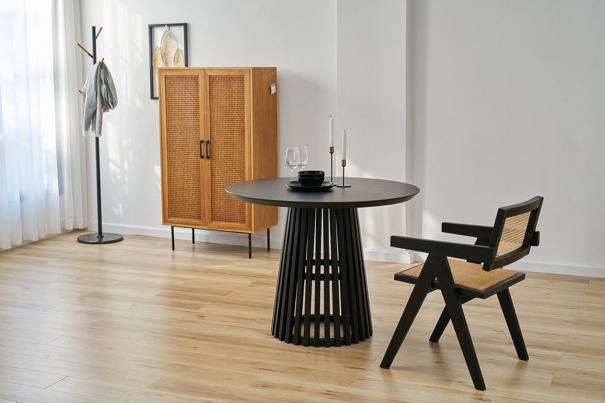 Esstisch 100cm Esszimmertisch Wohnzimmertisch Küchentisch Speisetisch natur