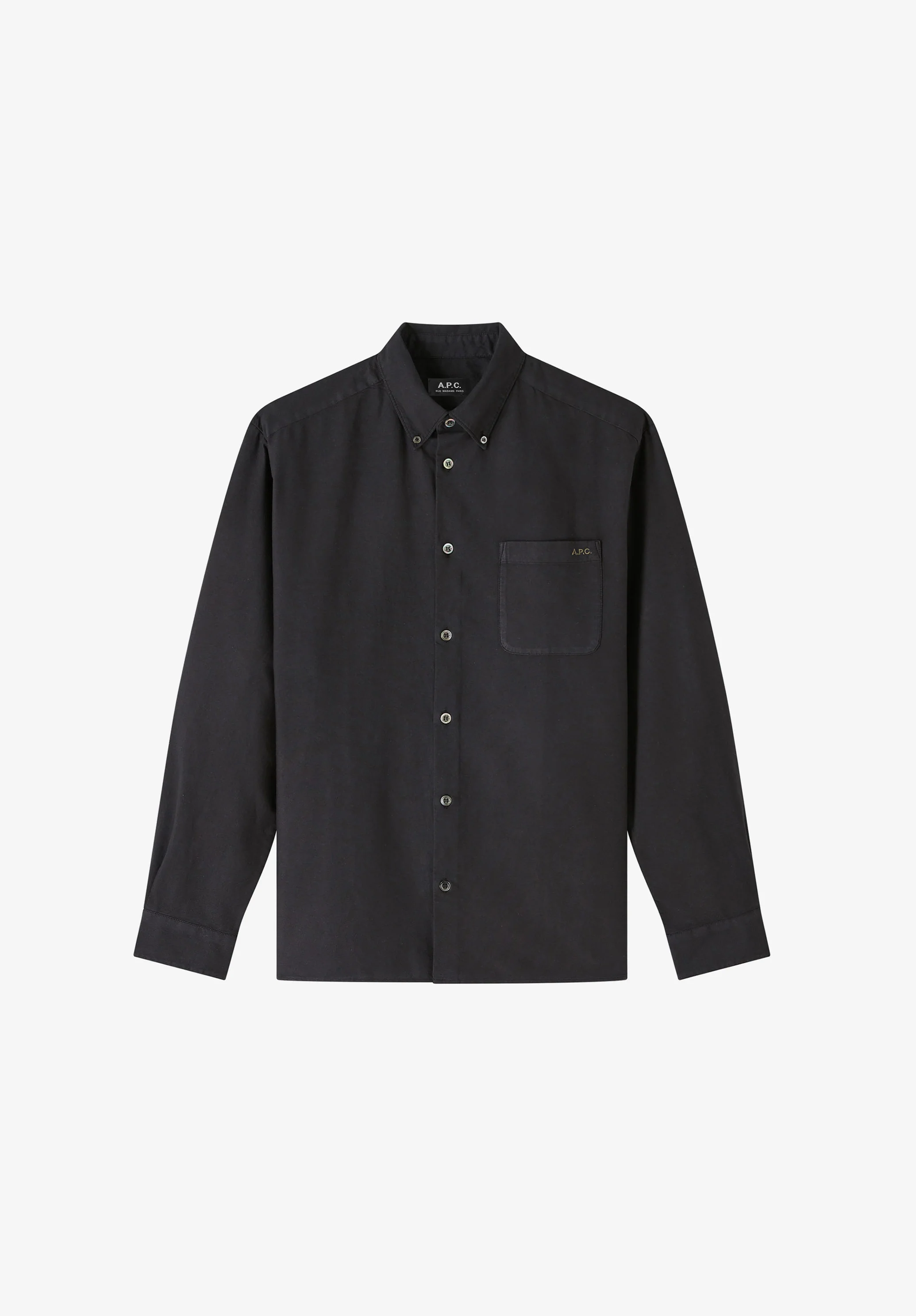 chemise mateo logo - Noir