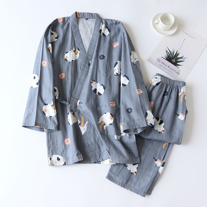 MelMount - Pyjamaset met bijpassende print voor koppels