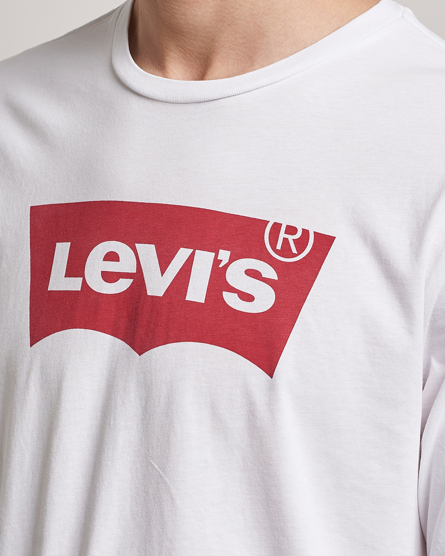 Levi's Logo Long Sleeve T-Shirt White