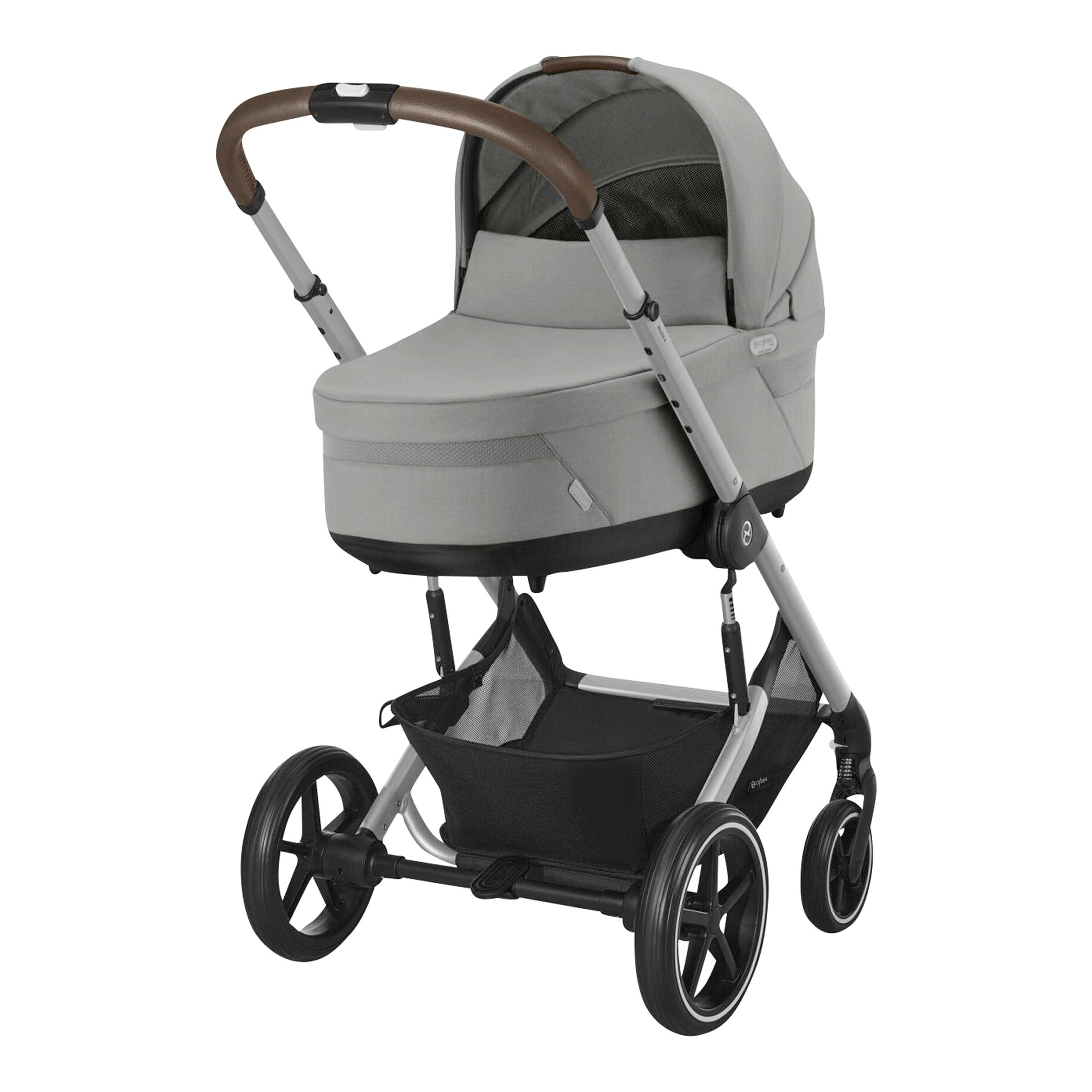 Cybex - GOLD Kinderwagen BALIOS S LUX silver / stone grey