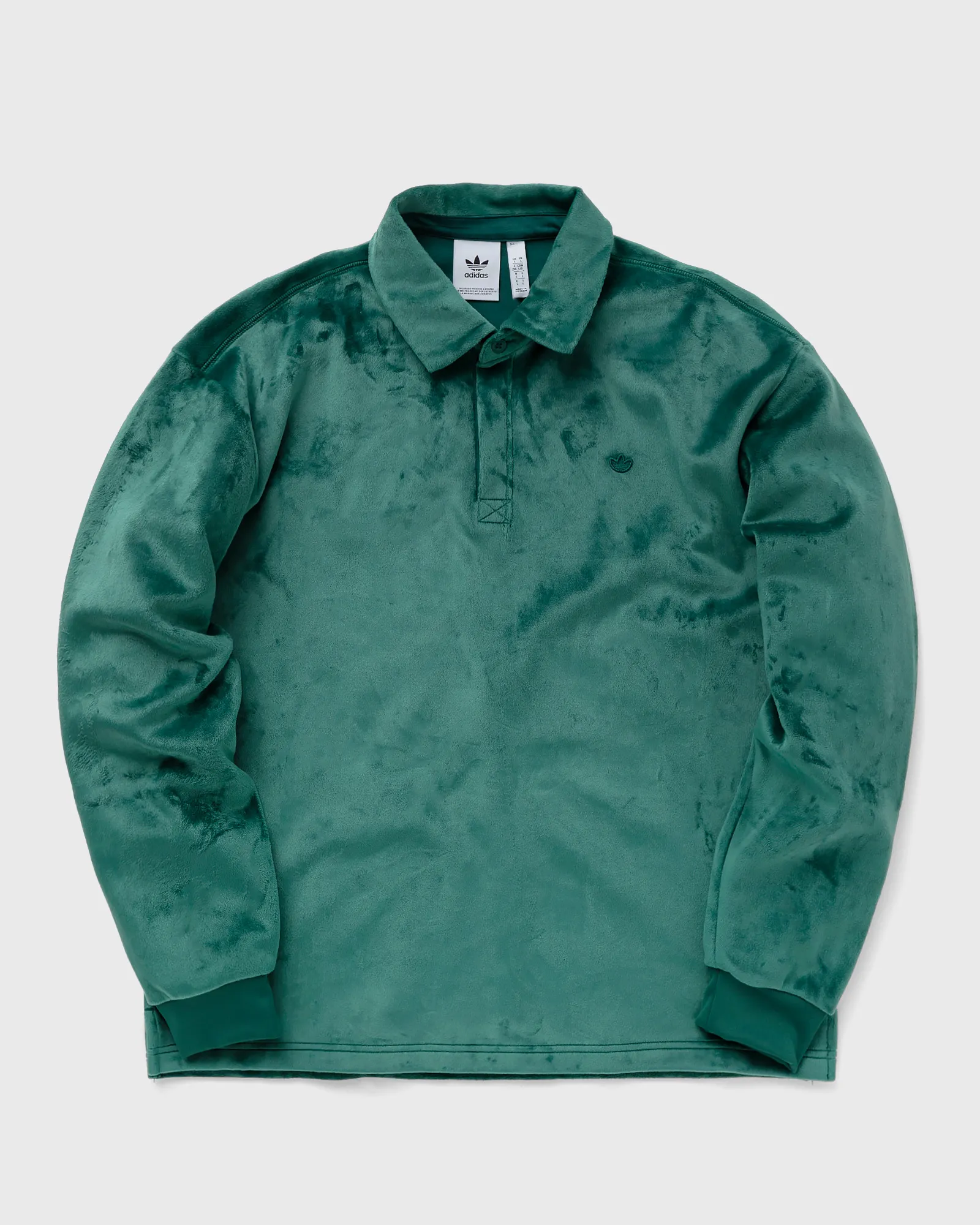 Adidas PREMIUM ESSENTIALS+ VELOUR LS POLO