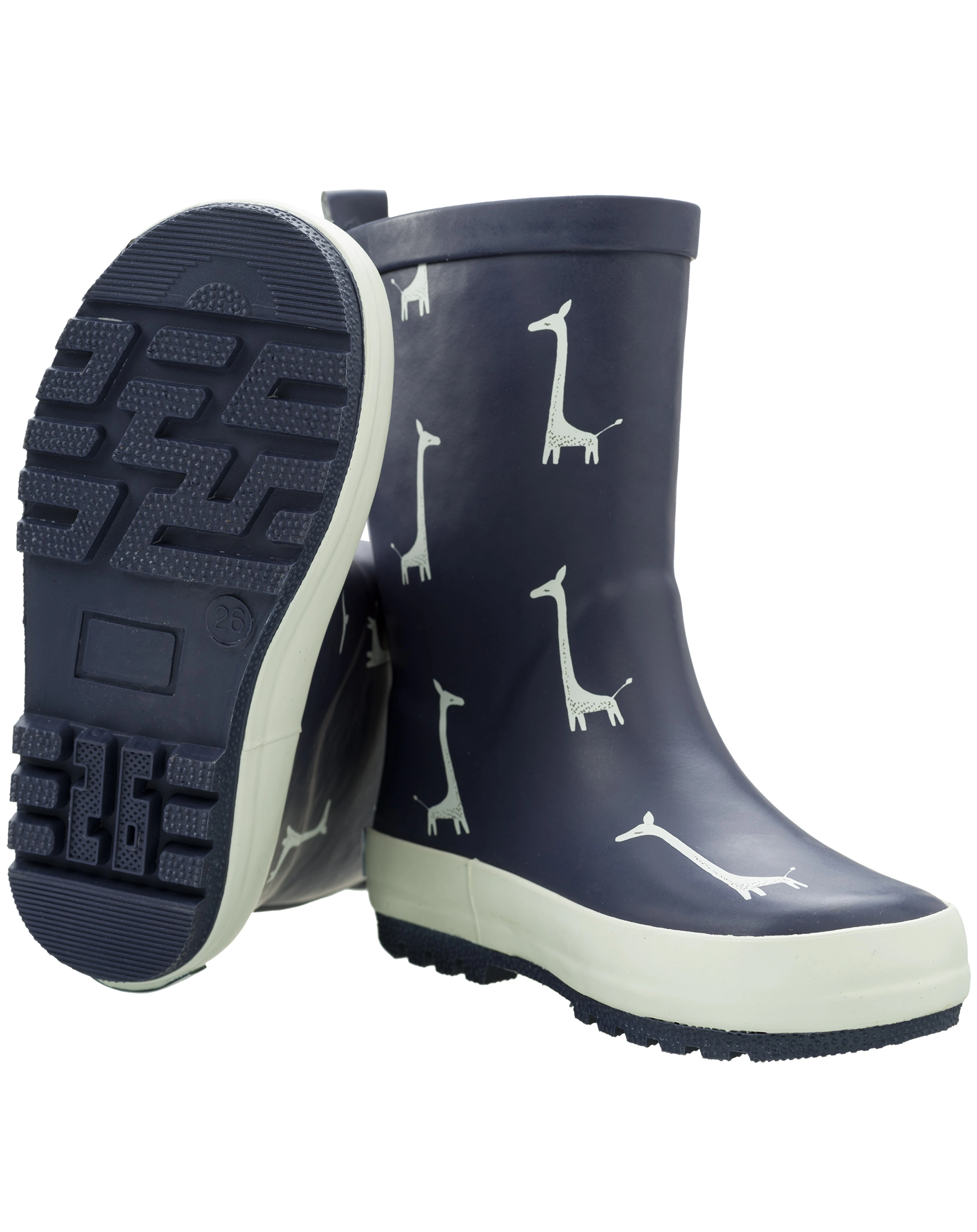 Gummistiefel GIRAFFE in dunkelblau