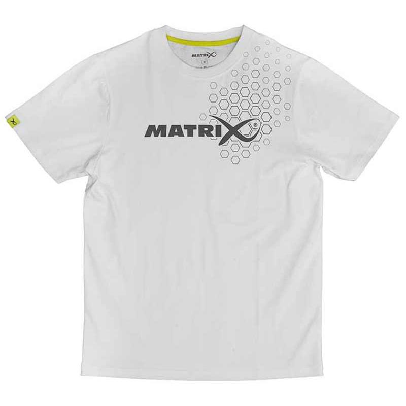 Tee Shirt Manches Courtes Homme Fox Matrix White Hex Print T-Shirt - Blanc