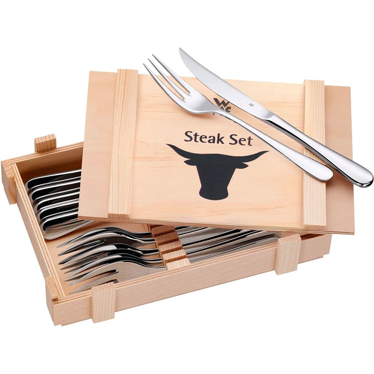 Grillbestikk Blankt Stål