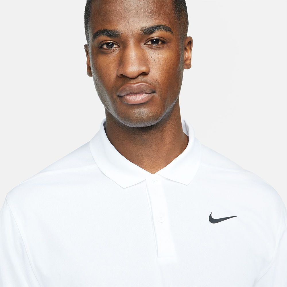 Dri-FIT Victory Pique Herre Hvit
