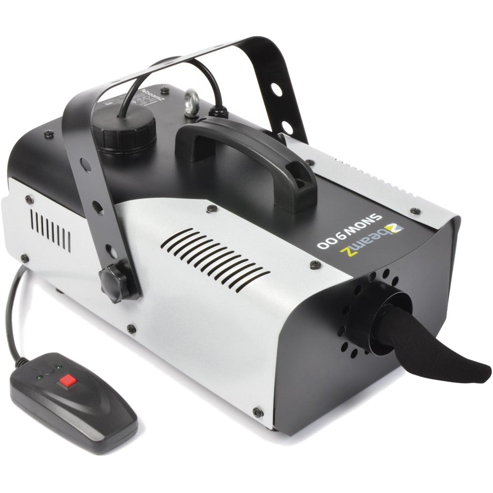 BeamZ Snow900 sneeuwmachine met sneeuwvloeistof