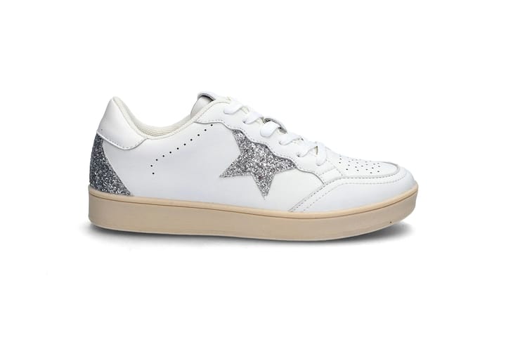 Sneakers med glitter detaljer