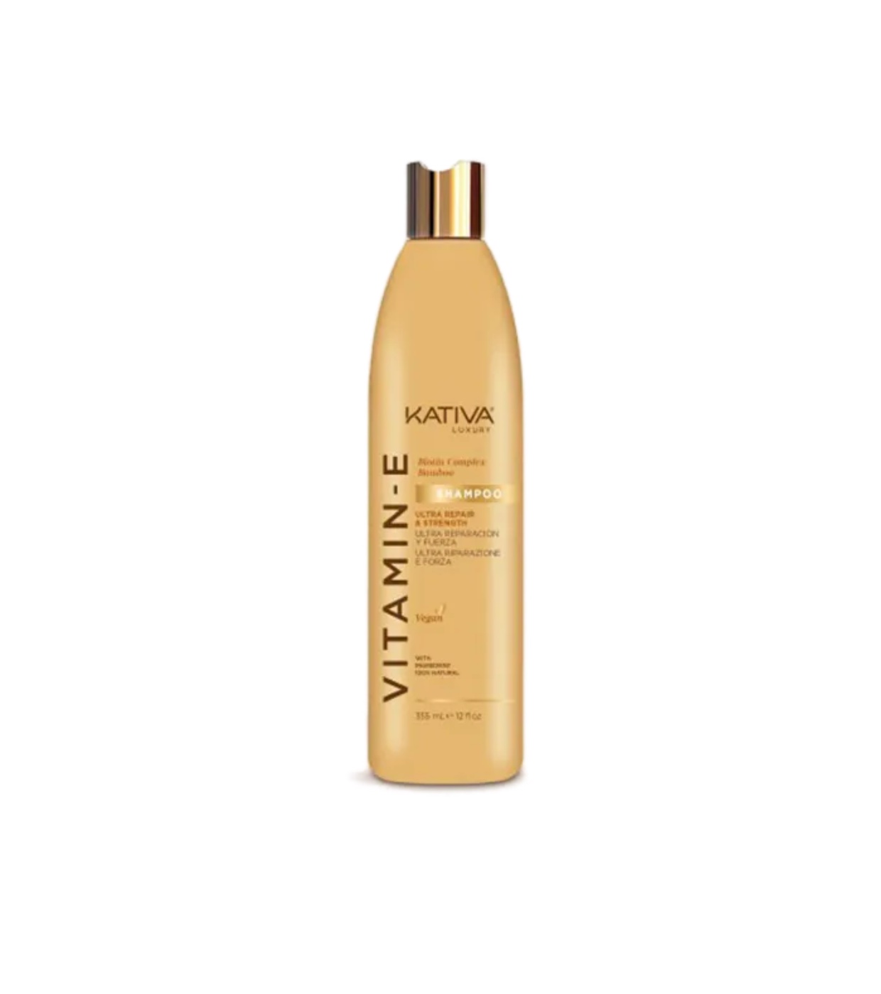 Kativa - *Vitamin E* - Shampoo ultra reparador e fortalecedor