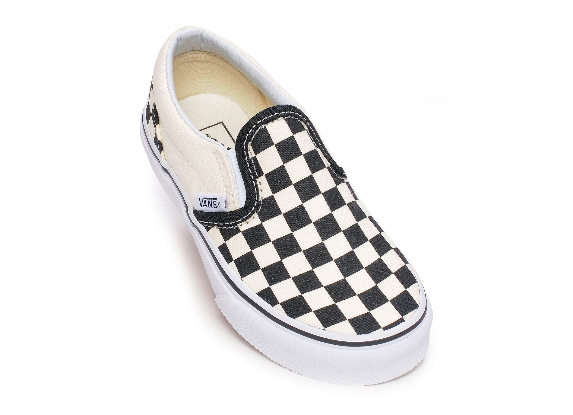 Uy clasic slip on noir blanc