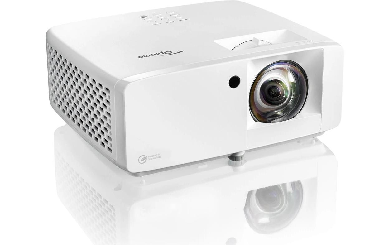 Kurzdistanzprojektor ZH450ST<br>Umweltfreundlicher Full HD-Kurzdistanz-Laserprojektor mit hoher Helligkeit