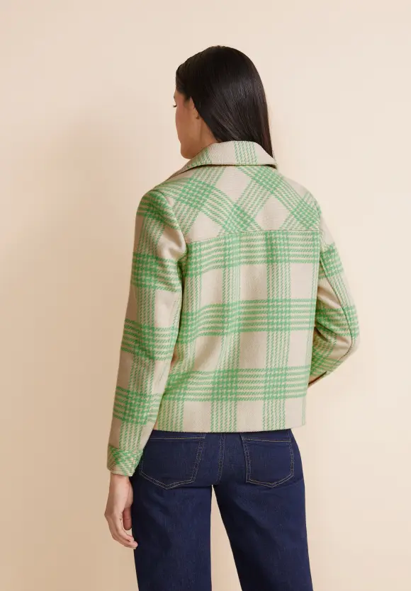 Kurze Karojacke - light spring green