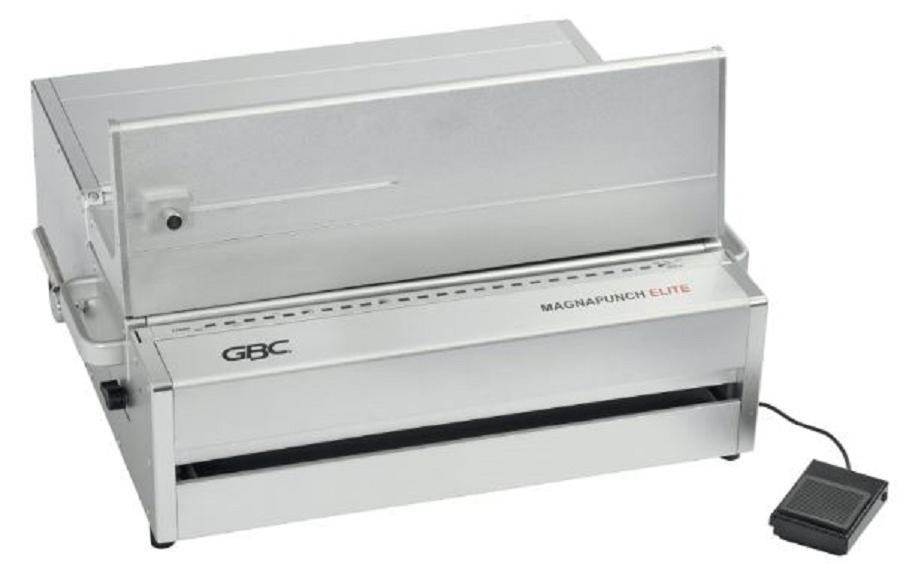 Elektrische Stanzmaschine Magnapunch Elite, 30 Blatt<br>Elektrische Stanzmaschine mit Fusspedal