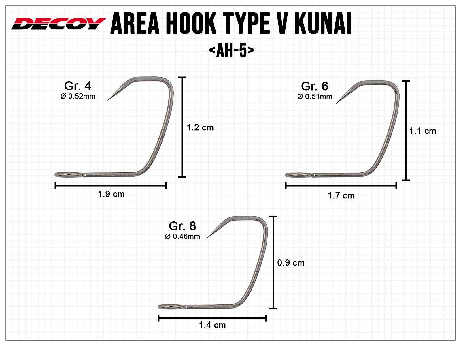 Area Hook Type V Kunai AH-5 (DECOY)