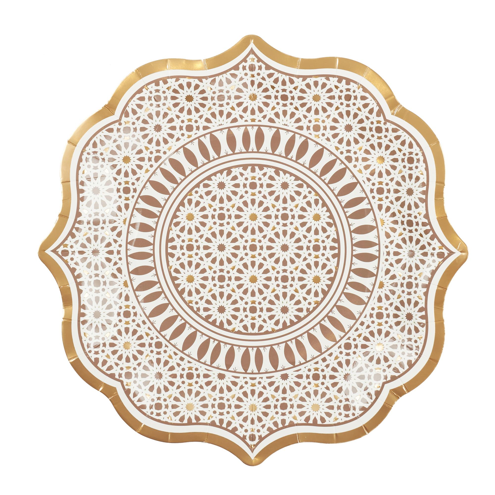 ASSIETTE JETABLE MIRAGE X6 PIECES