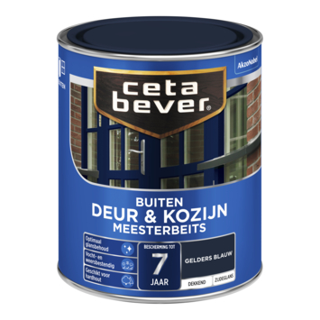 CetaBever Meesterbeits Deur & Kozijn zijdeglans dekkend gelders blauw 750 ml