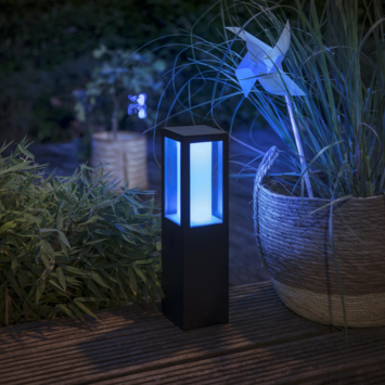 Philips Hue outdoor tuinsokkel Impress zwart